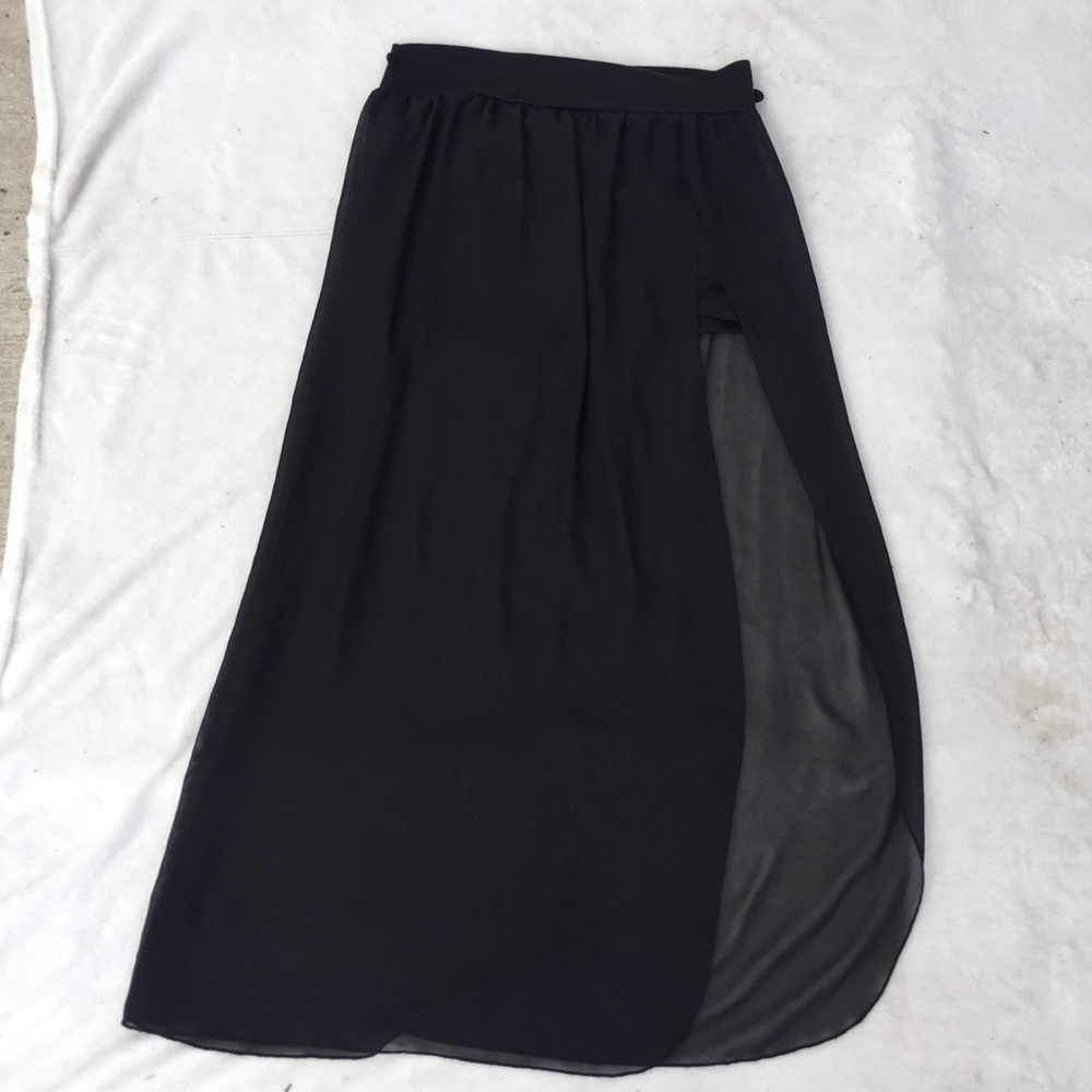 Maxi Skirt With Slits